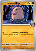 Team Rocket's Diglett 100/217 Common Ascended Heroes Pokémon card