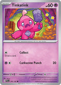 Tinkatink 100/193 Common Paldea Evolved Pokémon card