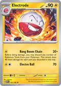Electrode 101/165 Rare 151 Pokémon card