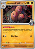 Team Rocket's Dugtrio 101/217 Uncommon Ascended Heroes Pokémon card