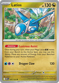 Latios 101/132 Common Mega Evolution Pokémon card