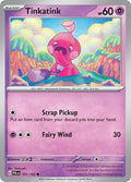 Tinkatink 101/193 Common Paldea Evolved Pokémon card