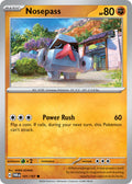Nosepass 101/167 Common Twilight Masquerade Pokémon card