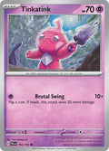 Tinkatink 102/193 Common Paldea Evolved Pokémon card