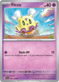 Flittle 102/198 Common Scarlet & Violet Pokémon card