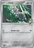 N's Klink 103/159 Common Journey Together Pokémon card
