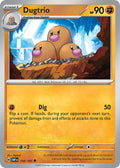 Dugtrio 104/197 Uncommon Obsidian Flames Pokémon card