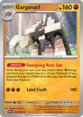 Garganacl 104/182 Rare Paradox Rift Pokémon card