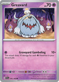 Greavard 104/198 Common Scarlet & Violet Pokémon card
