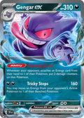 Gengar EX 104/162 Double Rare Temporal Forces Pokémon card