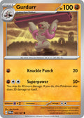 Gurdurr 104/167 Uncommon Twilight Masquerade Pokémon card