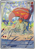 Heatmor 104/086 Illustration Rare White Flare Pokémon card