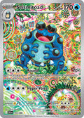 Seismitoad 105/086 Illustration Rare Black Bolt Pokémon card