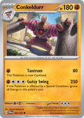 Conkeldurr 105/167 Rare Twilight Masquerade Pokémon card