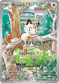 Meowth 106/094 Illustration Rare Phantasmal Flames Pokémon card