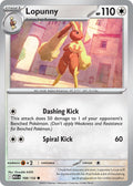 Lopunny 108/132 Uncommon Mega Evolution Pokémon card