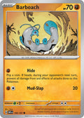 Barboach 108/197 Common Obsidian Flames Pokémon card