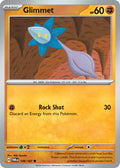 Glimmet 108/167 Common Twilight Masquerade Pokémon card