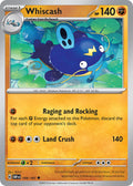 Whiscash 109/197 Uncommon Obsidian Flames Pokémon card