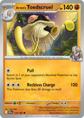 Arven's Toedscruel 110/182 Common Destined Rivals Pokémon card