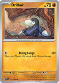 Drilbur 111/197 Common Obsidian Flames Pokémon card