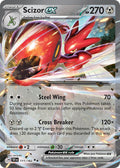 Scizor EX 111/162 Double Rare Temporal Forces Pokémon card