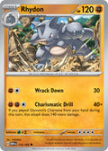 Rhydon 112/165 Uncommon 151 Pokémon card