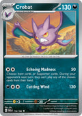 Crobat 112/182 Uncommon Paradox Rift Pokémon card