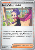 Janine's Secret Art 112/131 Uncommon Prismatic Evolutions Pokémon card