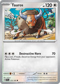 Tauros 112/142 Common Stellar Crown Pokémon card