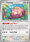 Chansey 113/165 Rare 151 Pokémon card