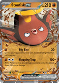 Stunfisk EX 114/217 Double Rare Ascended Heroes Pokémon card