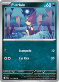Purrloin 114/182 Common Paradox Rift Pokémon card