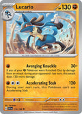 Lucario 114/198 Uncommon Scarlet & Violet Pokémon card