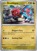 Druddigon 115/159 Common Journey Together Pokémon card