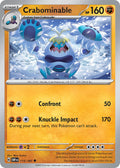 Crabominable 115/197 Uncommon Obsidian Flames Pokémon card
