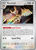 Noctowl 115/142 Rare Stellar Crown Pokémon card