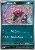 Venipede 115/167 Common Twilight Masquerade Pokémon card