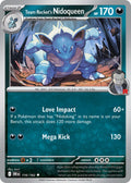 Team Rocket's Nidoqueen 116/182 Common Destined Rivals Pokémon card