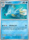 Seadra 117/165 Uncommon 151 Pokémon card