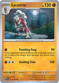 Lycanroc 117/197 Uncommon Obsidian Flames Pokémon card