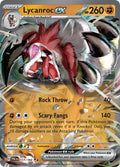 Lycanroc EX 117/193 Double Rare Paldea Evolved Pokémon card