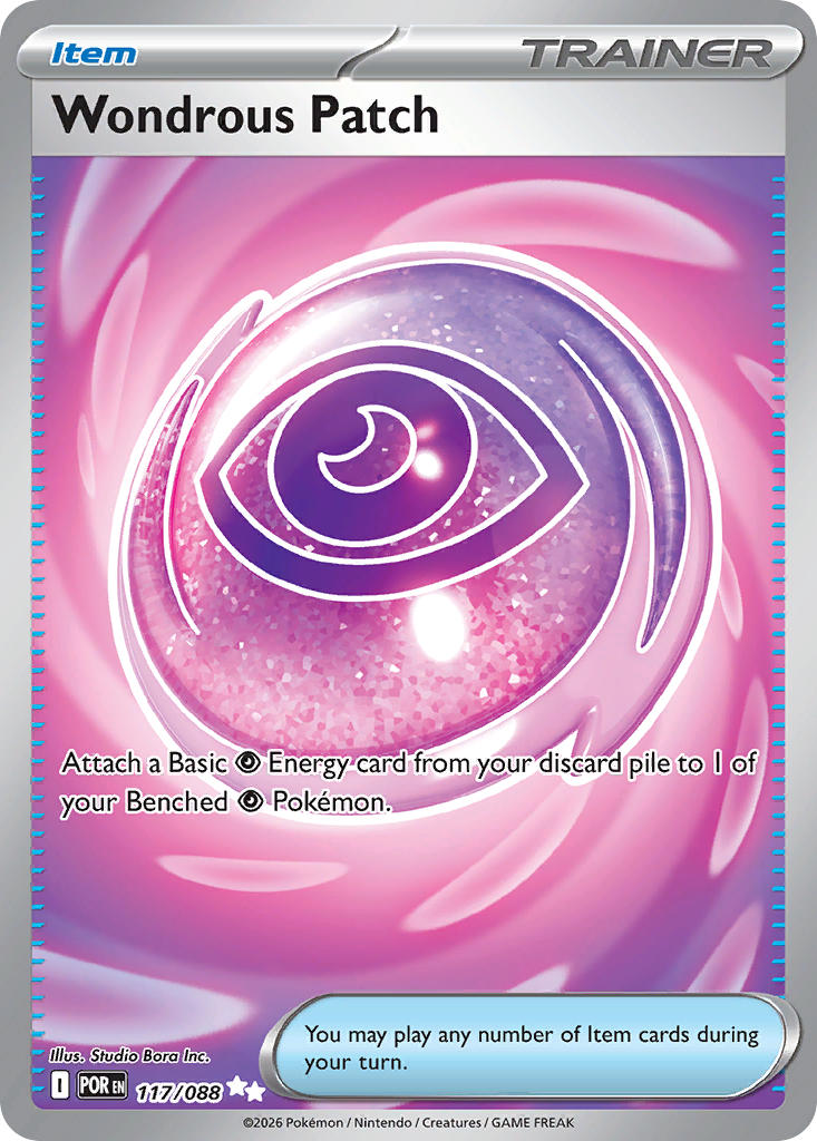Wondrous Patch 117/088 Ultra Rare Perfect Order Pokémon card