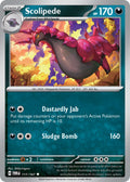 Scolipede 117/167 Rare Twilight Masquerade Pokémon card