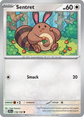 Sentret 118/159 Common Journey Together Pokémon card