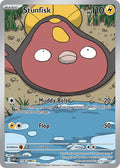 Stunfisk 118/086 Illustration Rare White Flare Pokémon card