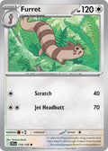 Furret 119/159 Rare Journey Together Pokémon card