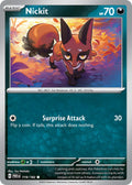 Nickit 119/182 Common Paradox Rift Pokémon card
