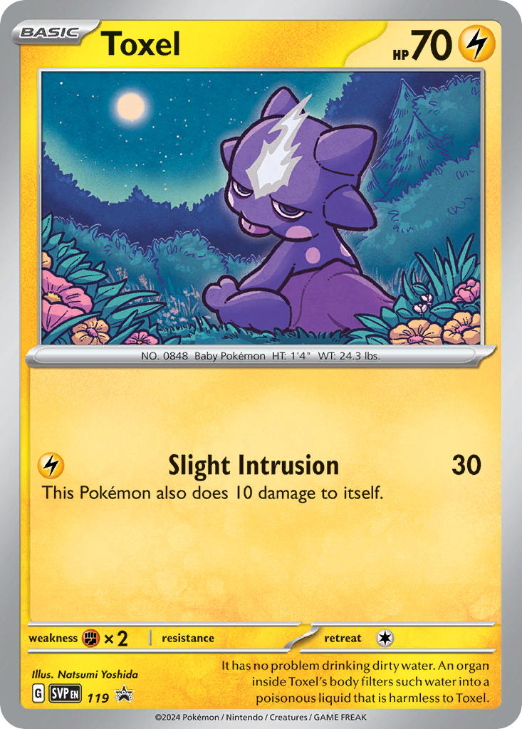 Toxel 119/SVP Promo Scarlet & Violet Promos Pokémon card