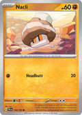Nacli 120/193 Common Paldea Evolved Pokémon card